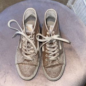 High Top Glitter Vans